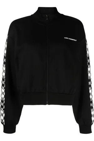 Karl Lagerfeld Träningsjacka med monogram