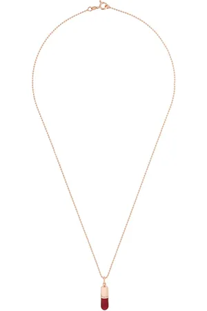 TRUE ROCKS Halsband med pillerformat smycke