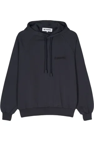 SUNNEI Hoodie med broderad logotyp