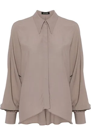 Styland Skjorta i crêpe med batwing