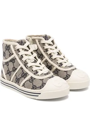 Gucci Höga tygsneakers