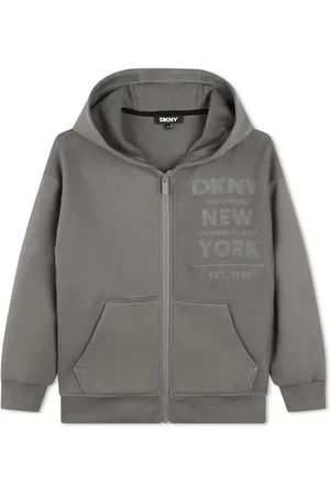 DKNY Hoodie med broderad logotyp