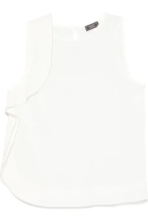 PESERICO SIGN Blus med volangdetalj
