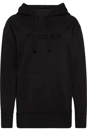 J.W.Anderson Classic hoodie med broderad logotyp