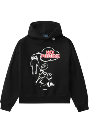 Kolor Hoodie med logotyp