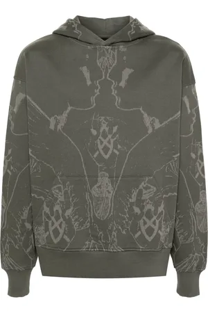Daily paper Secret Rythm hoodie med grafiskt tryck