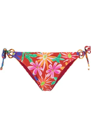 PATBO Aster bikinitrosor med blommigt tryck