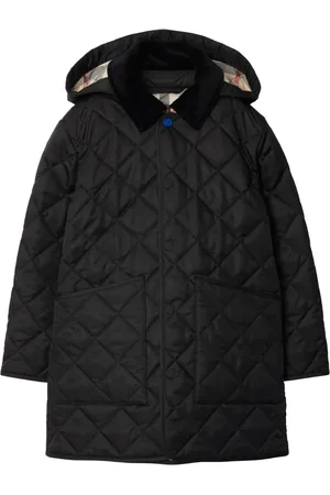 Burberry Quiltad jacka med manchesterkrage