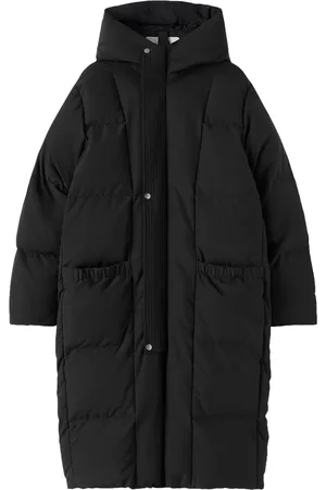 Jil Sander Vadderad jacka med huva