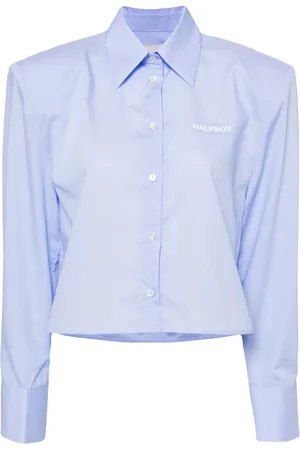 Halfboy Skjorta med broderad logotyp