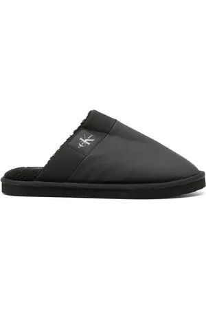 Calvin Klein Tofflor med logotypmärke