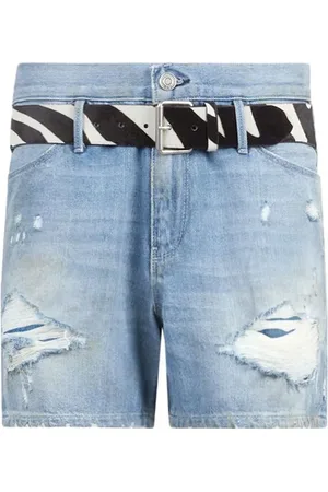 RTA Pierce slitna jeansshorts