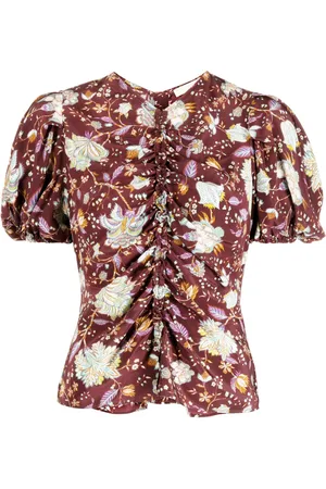 ULLA JOHNSON Elise sidenblus