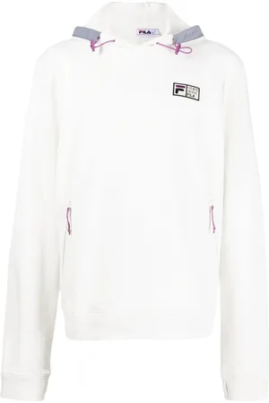 Fila Hoodie med broderad logotyp