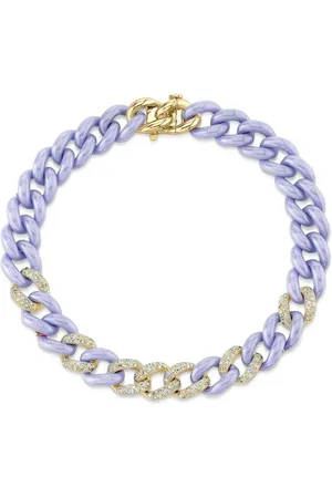 Shay Lavender armband i 18K gult guld