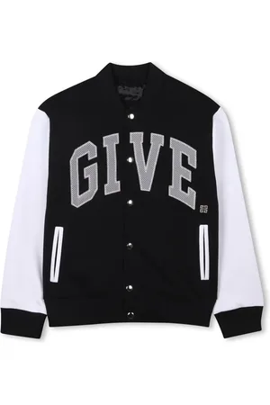 Givenchy Bomberjacka med logotypmärke