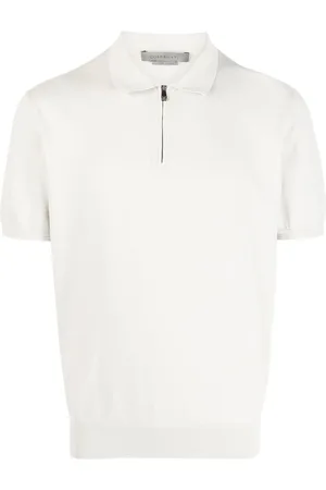 corneliani Pikétröja med dragkedja