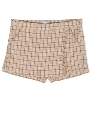 Il gufo Rutiga shorts med fransdetalj