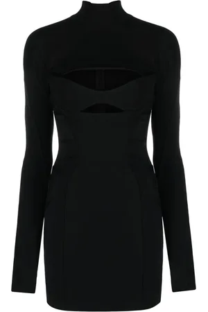 MUGLER Miniklänning med panel