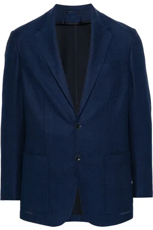 CANALI Enkelknäppt blazer med struktur