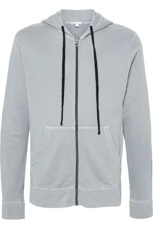 James Perse Hoodie med dragkedja