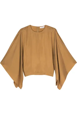 Rodebjer Vid blus med öppen ärm