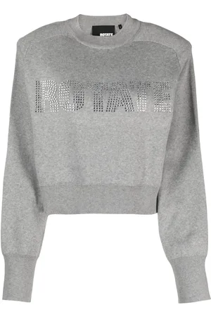 ROTATE Sweatshirt med logotyp