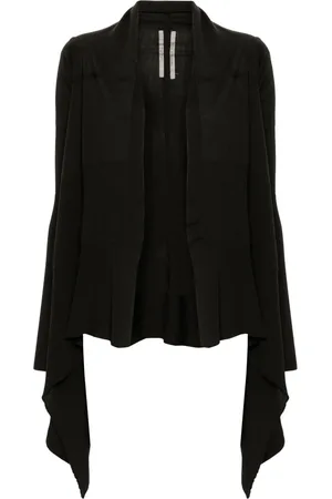 Rick Owens Lång kofta i jungfruull