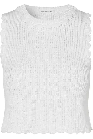Cecilie Bahnsen Ribbstickad topp