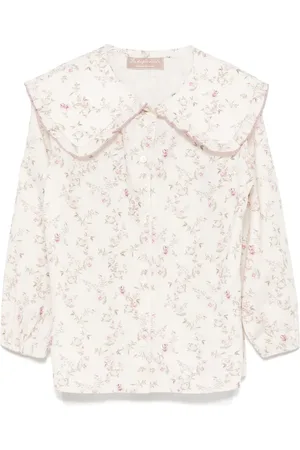 LA STUPENDERIA Blommig blus