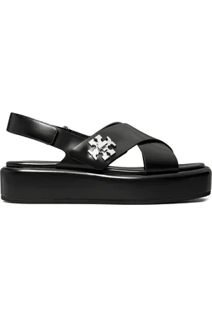 Tory Burch Platåsandaler med T