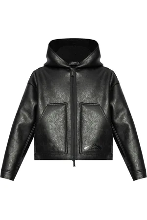 Dsquared2 Jacka med huva i konstläder