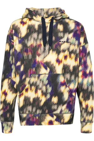 Isabel Marant Marvin hoodie med broderad logotyp