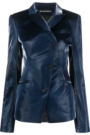OTTOLINGER Blazer med lackad sele