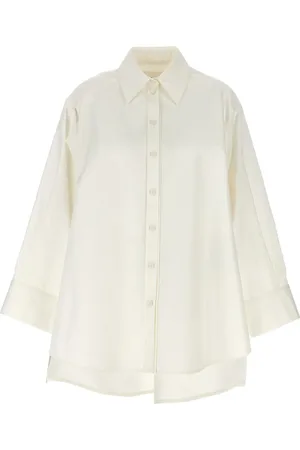 Jil Sander Skjorta med utskuren detalj