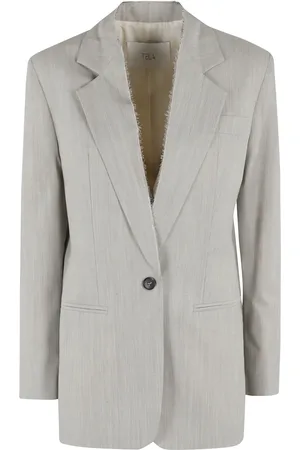 TELA Enkelknäppt blazer