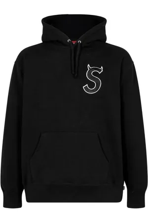 Supreme S hoodie med logotyp