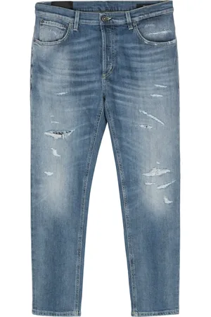 Dondup Jeans med sliten finish