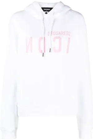Dsquared2 Icon hoodie med logotyp