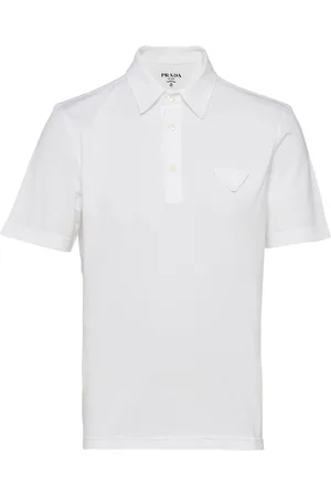 Prada Pikétröja med logotyp