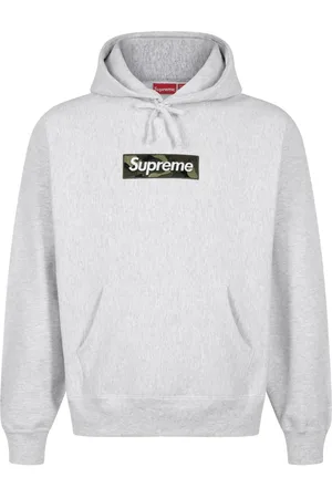 Supreme Hoodie med logotyp