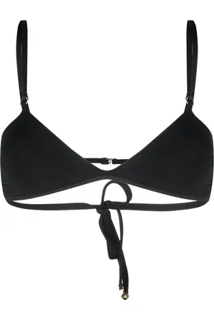 Stella McCartney Rynkad bikiniöverdel med dubbla remmar