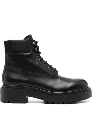 Prada Boots i borstat läder