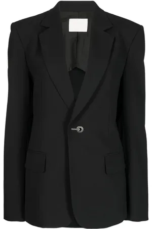 DION LEE Enkelknäppt blazer med bälte