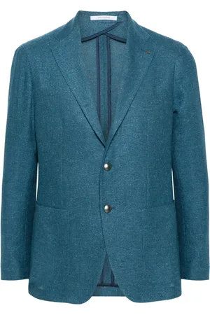 TAGLIATORE Stickad enkelknäppt blazer