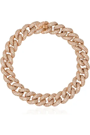 Shay Grovt kedjearmband i 18K gult guld