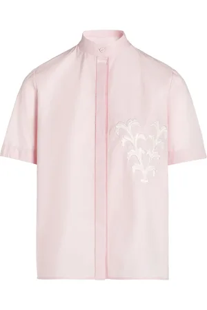 Giambattista Valli Skjorta med blomapplikation