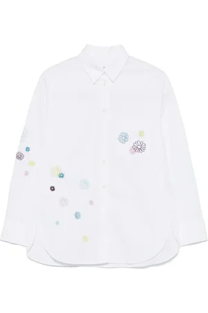 Paul Smith Skjorta med blomsterbrodyr