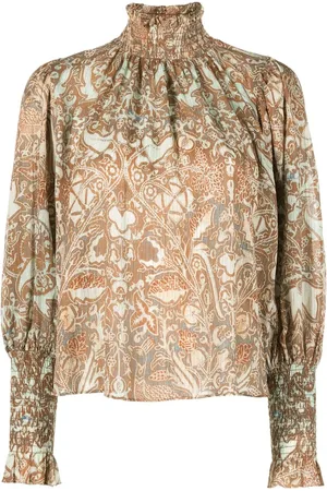 ULLA JOHNSON Blommig blus