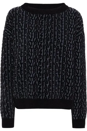 Patrizia Pepe Tröja med logotyp i jacquard